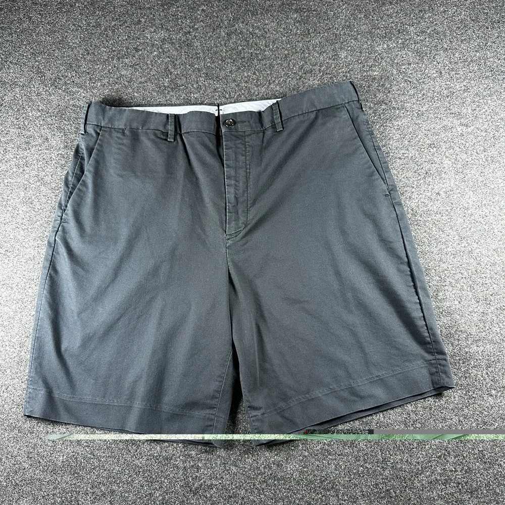 Polo Ralph Lauren Mens Shorts Classic Fit Casual Bermuda Cotton Navy Blue Sz. 38